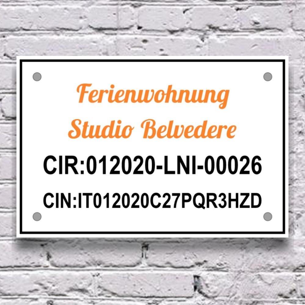 Ferienwohnung Studio Belvedere Brezzo Exteriör bild